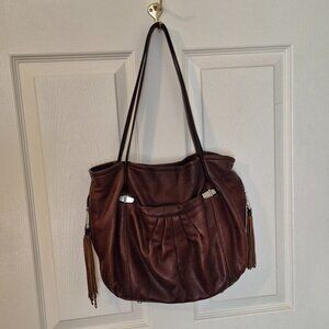 B. Makowsky Leather Bag